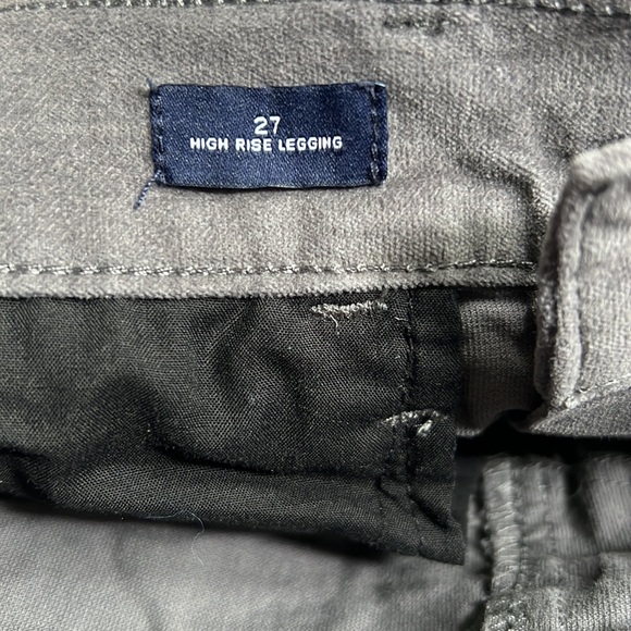 GAP Grey Courderoy / Velvet Material Skinny Pant - Picture 4 of 4